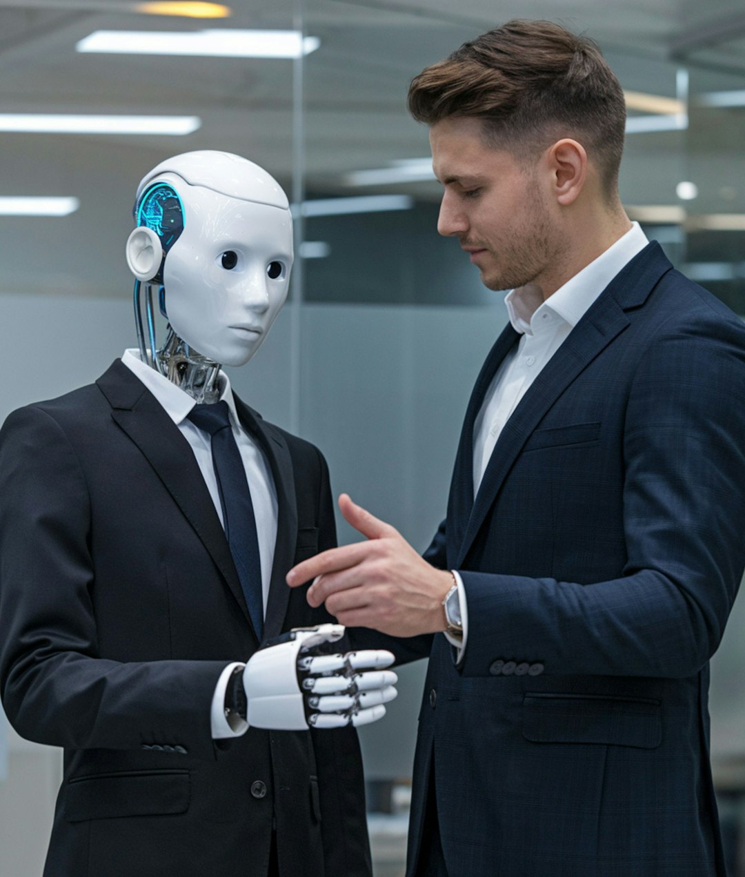 Nosotros Working with robots in the future